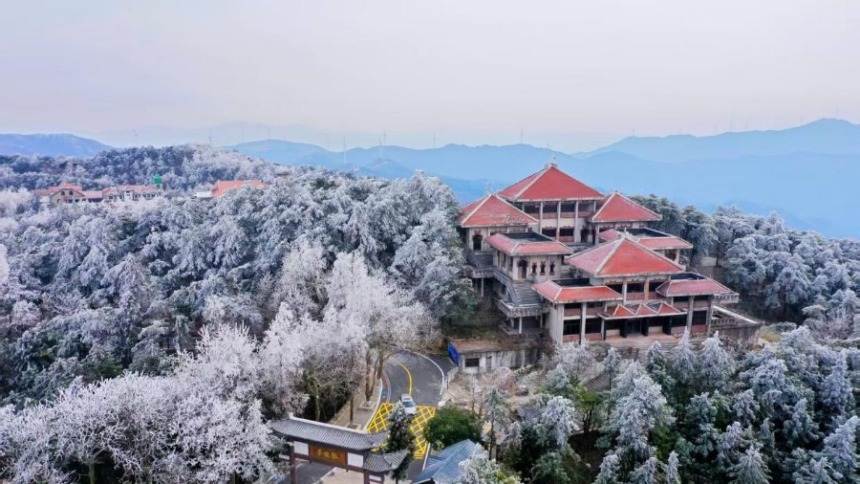 一場雪 讓中原美成了這樣！