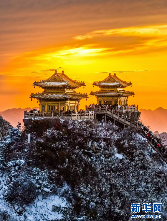 一场雪 让中原美成了这样！