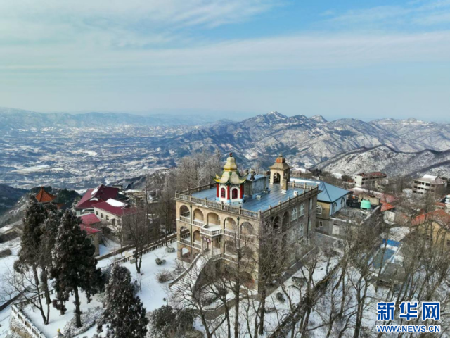 一場雪 讓中原美成了這樣!